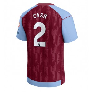 Aston Villa Matty Cash #2 Hemmatröja 2023-24 Kortärmad